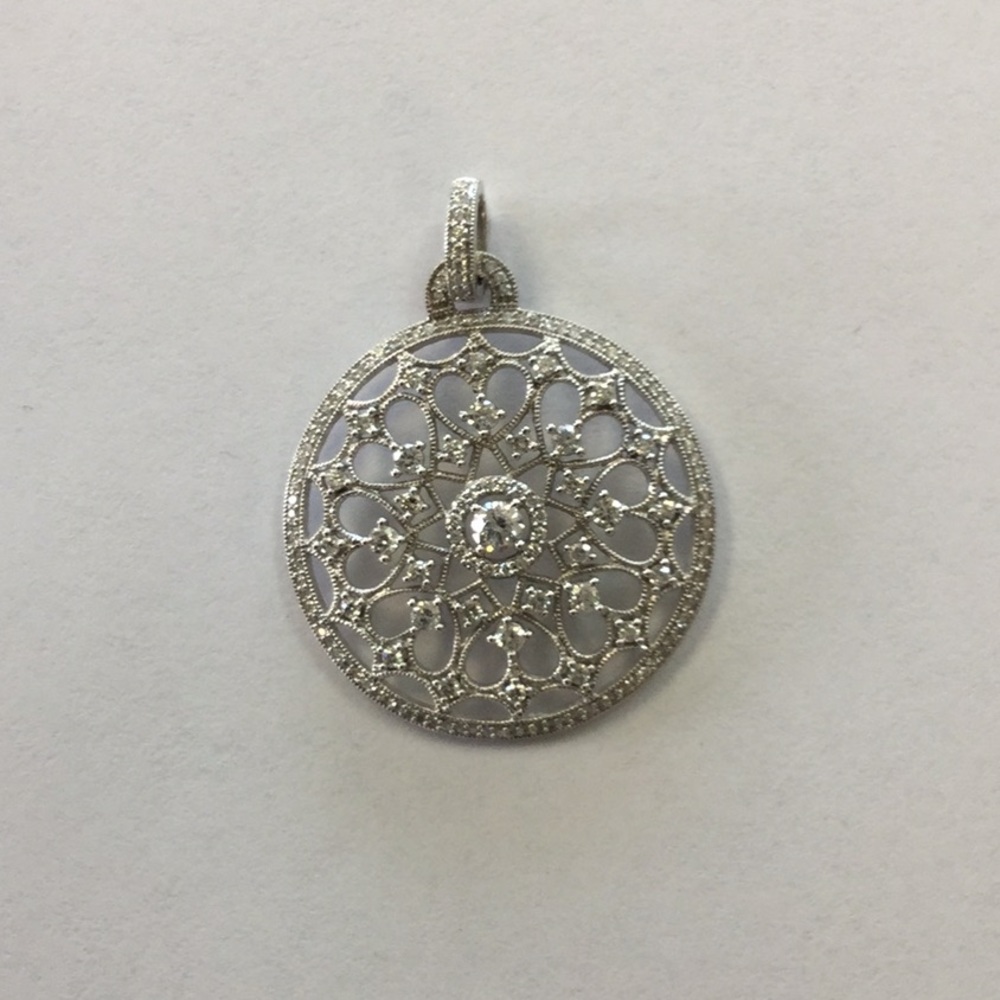 Diamond pendant- Necklace